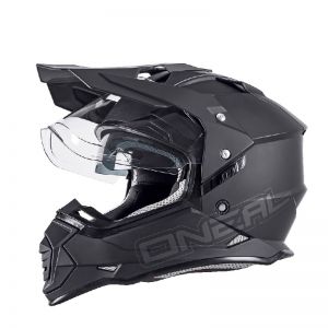 O'neal prilba čierne matné sklo enduro pinlock M.