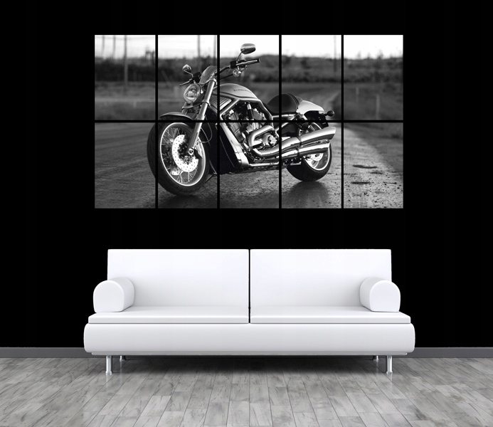 OBRAZOVÝ PLAKÁT 80x150cm moto motor Harley Davidson