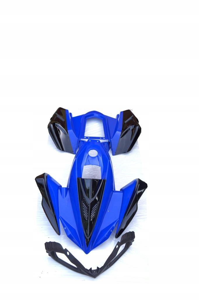 BÝVANIE PREDNÉ ZADNÉ MINI QUAD RACER MODRÝ KOMPLEX