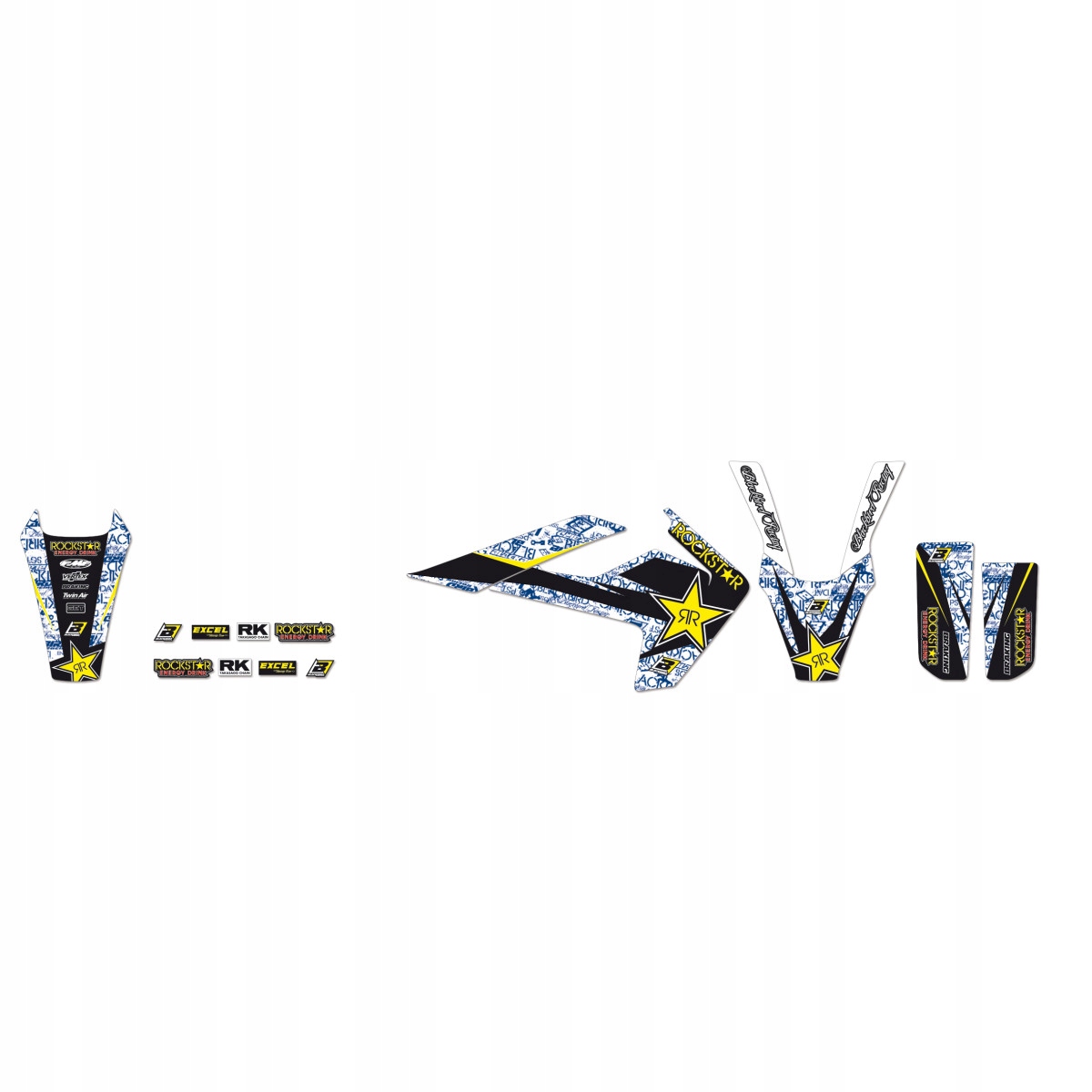 DÝHA K MOTOCYKLU ROCKSTAR HUSQVARNA FC250 14-15