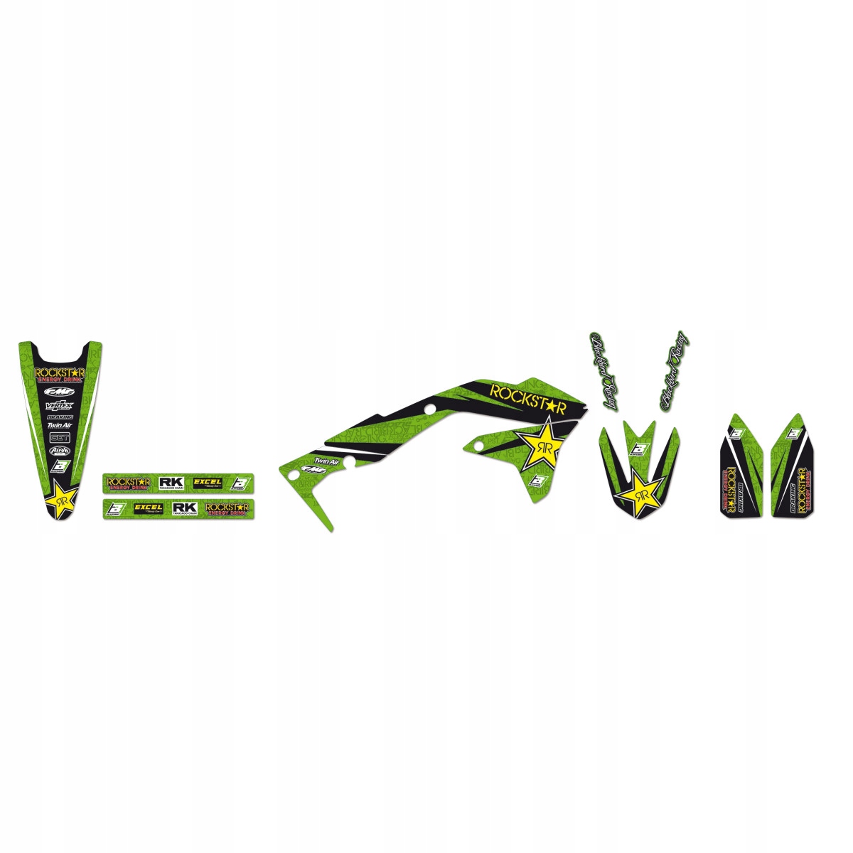 DÝHA K MOTOCYKLU ROCKSTAR KAWASAKI KX250 99-02