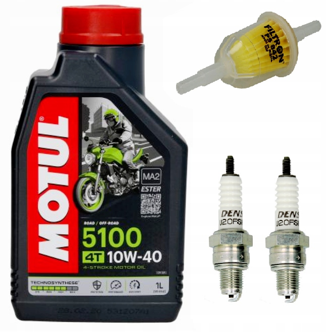OLEJOVÉ SVIETKY MOTUL DENSO FILTER Kingway Traper 250 ccm