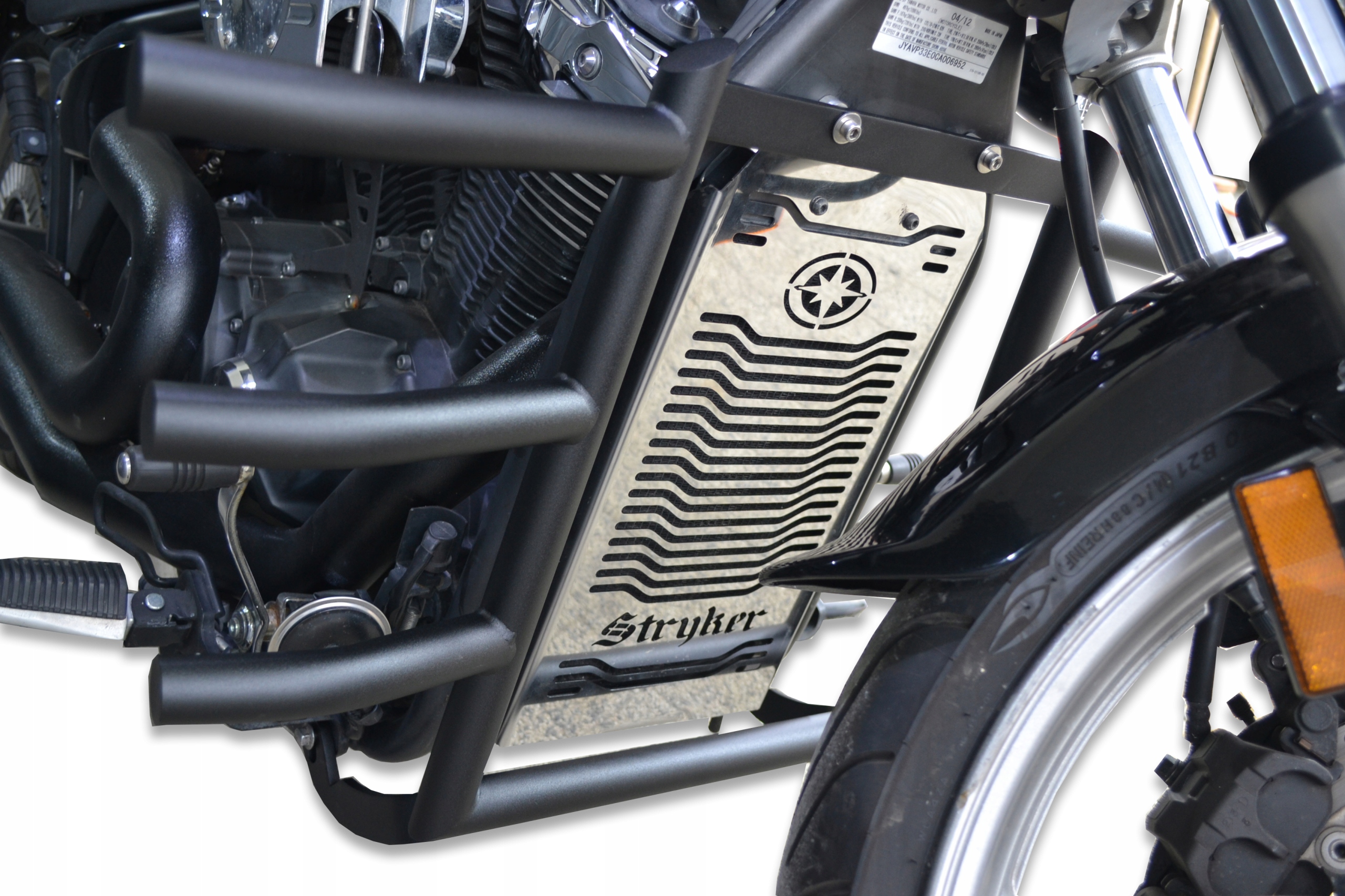 KRYT CHLADIČA YAMAHA STRYKER 1300 VLASTNÝ