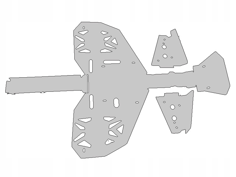 KRYTY NA CAN-AM RENEGADE G1 800 HLINÍKOVÝ PODVOZOK