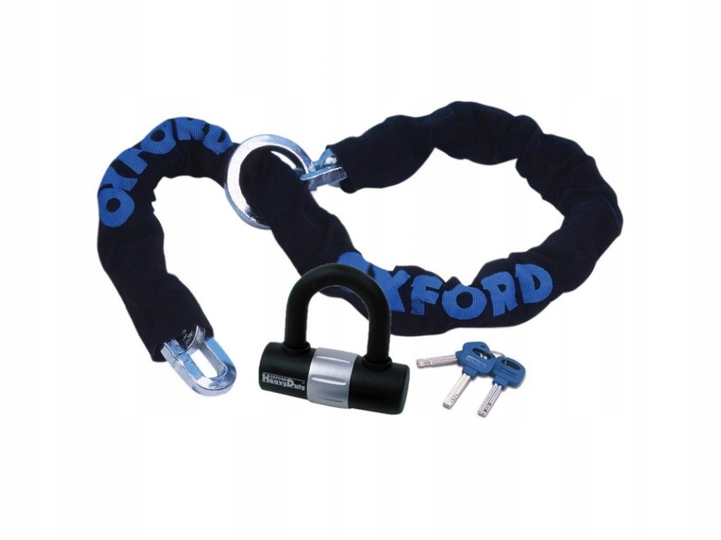 OXFORD MOTOCYKL HD LOOP PADLOCK LOCK REŤAZ