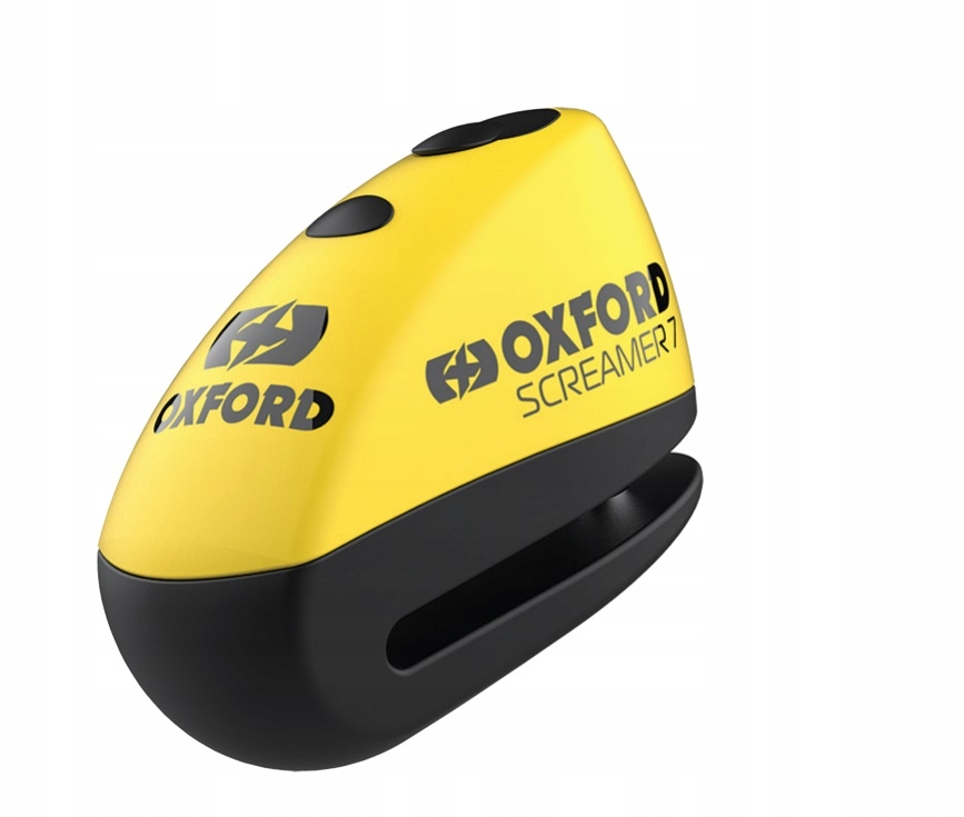 BRZDOVÝ ZÁMOK OXFORD S ALARMOM -7MM