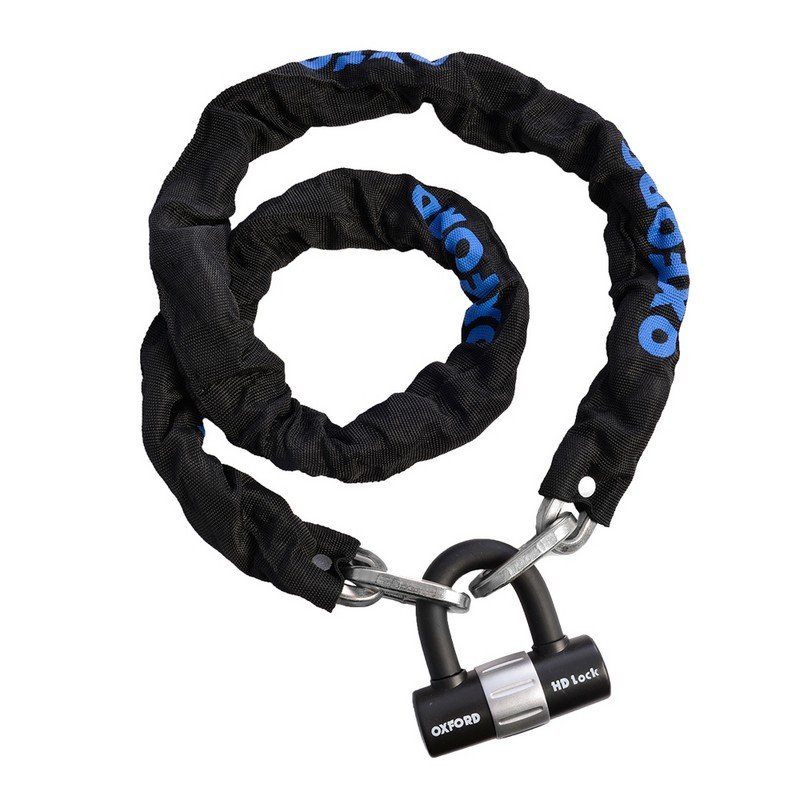 MOTOCYKLOVÝ REŤAZ OXFORD S 1,5M PADLOCKOM