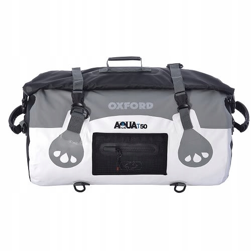TAŠKA OXFORD ROLLBAG AQUA 50 T-50 NA ZÁKLADE MOTOCYKLU