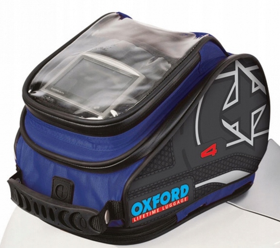 TAŠKA OXFORD X4 NA NÁDRŽ ALEBO SPÄŤ MAGNETU MOTOCYKLOV