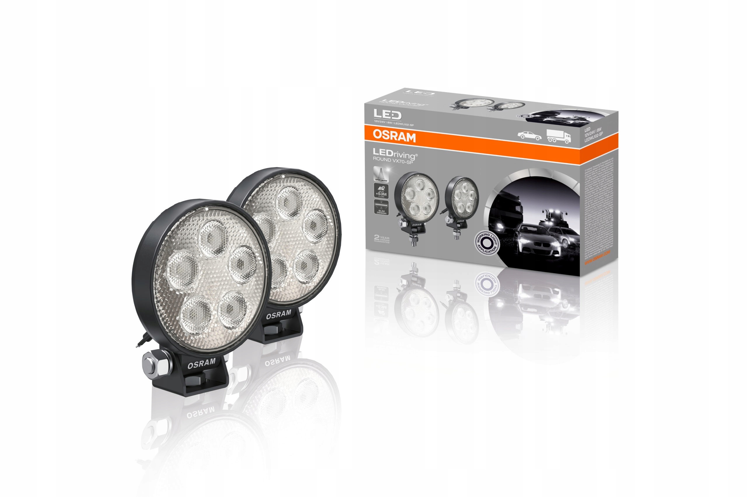 Osram Lightbar VX70-SP 550lm 8W 3x7,5x9,3cm