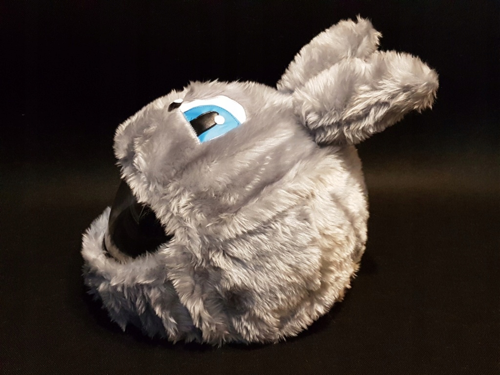 Dekorácia na prilbu RABBIT. Perfektné pre darček HIT!