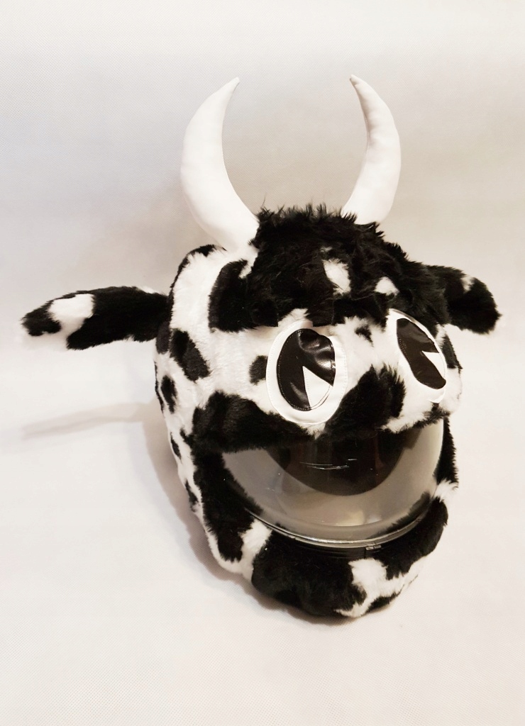 Dekorácia na prilbu COW Perfektné na darček