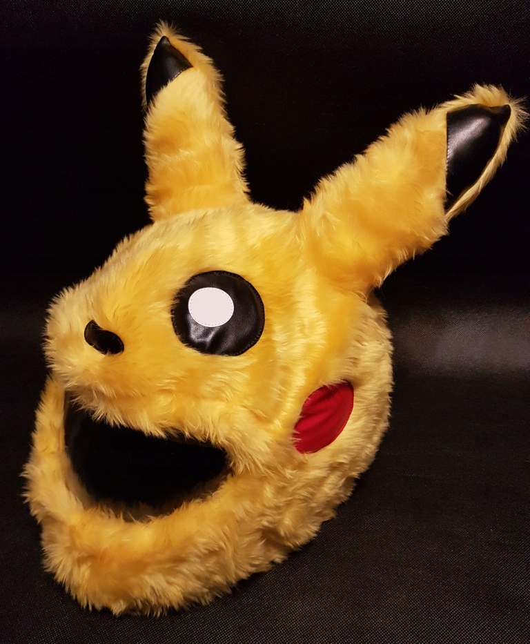 Dekorácia prilby POKEMON PIKACHU Perfektné na darček