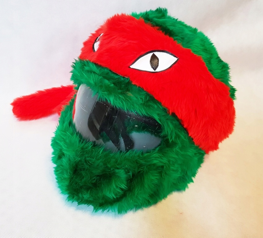 Dekorácia na prilbu, čiapku, prilbu, TURTLE Perfektné na darček