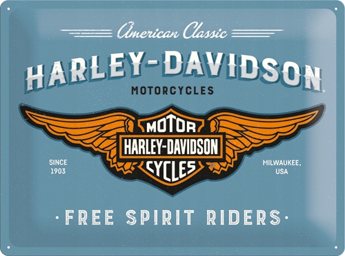 Dekoratívna doska Harley-Davidson