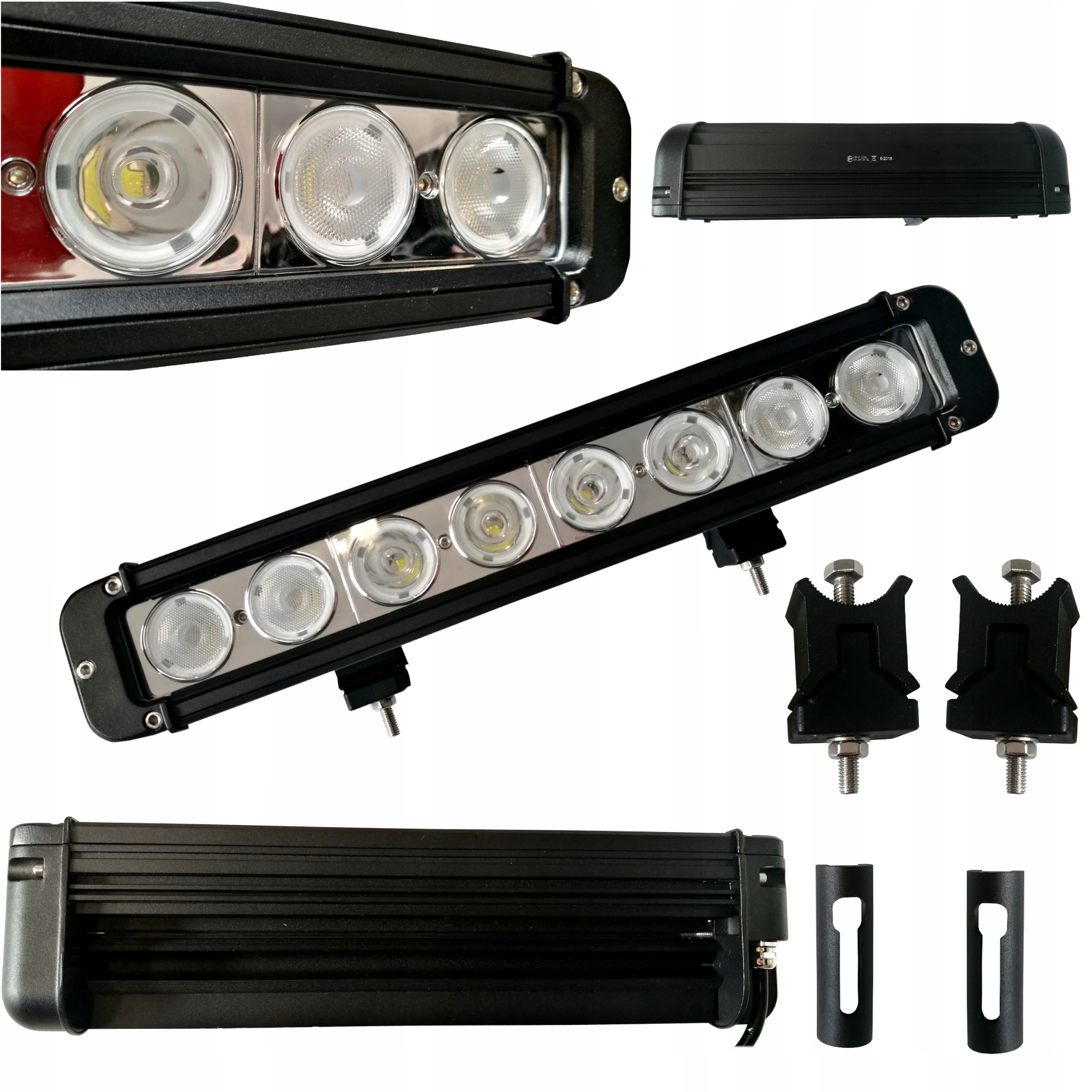 LED PANELOVÁ PRACOVNÁ SVIETIDLO 80W 8X10W CREE 8000LM
