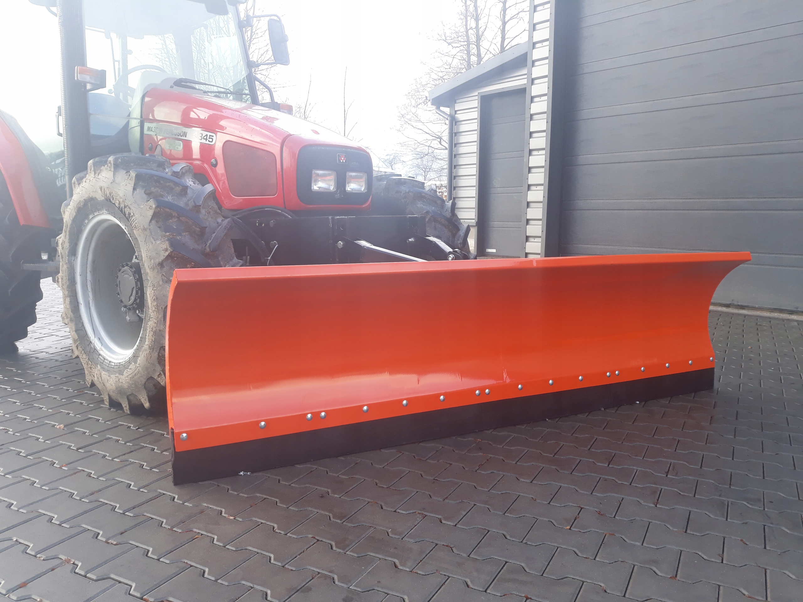 SNOW PLOW URSUS MF C 330 C 360 -3P 4x4 T-25