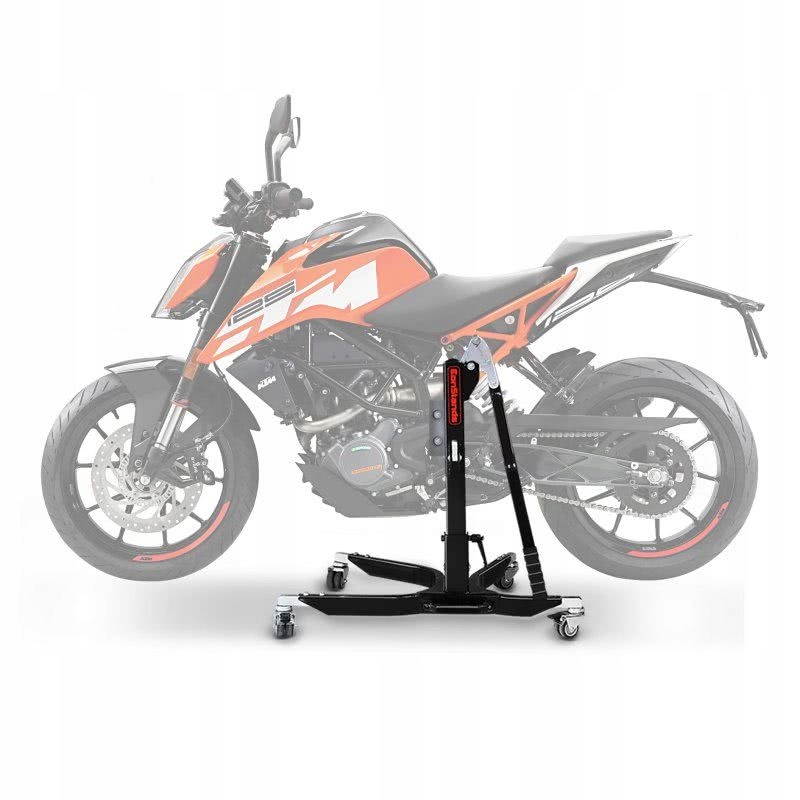 VYSTAVUJE KTM 125 DUKE CENTRÁLNY JACK
