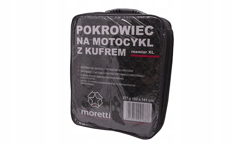MORETTI KRYT NA MOTOCYKLE S PRÍPADOM XL