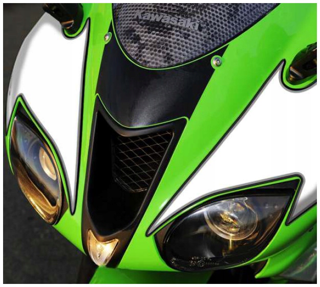 PRINT obtisky motocyklov Kawasaki ZX6R 2007/2008