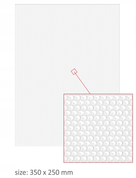 PRINT priehľadná samolepka na nádrž 350x250mm