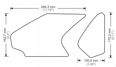 PRINT stompgrip HDR CBR1000RR Honda 2012/2016 čierna
