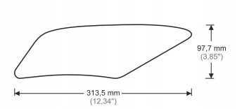 PRINT stompgrip HDR Yamaha R6 YAMAHA 2017/2018 čierna