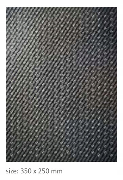 PRINT stompgrip / carbon tankpad 350x250mm