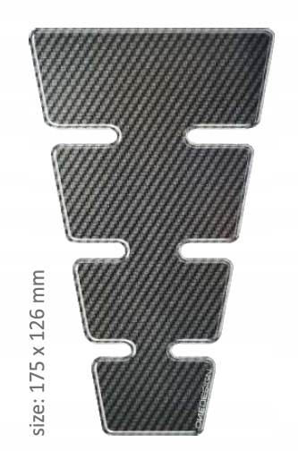 PRINT tankpad CLASSIC tvar karbón