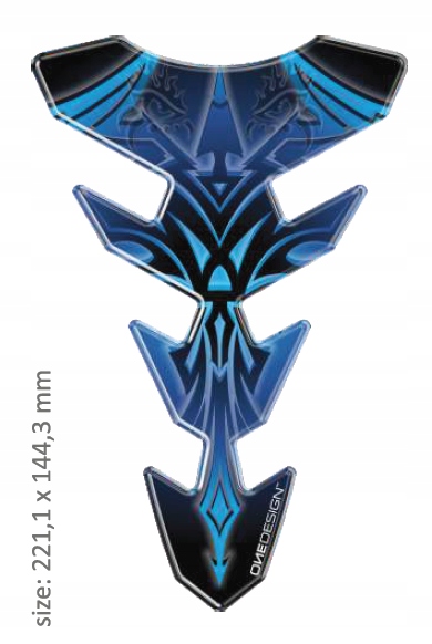 PRINT tankpad Expression Slim Tribal blue