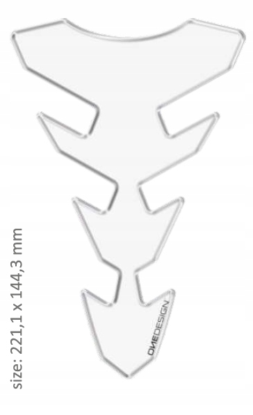 PRINT tankpad Expression Slim transparentný