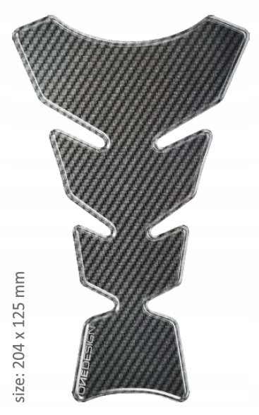 PRINT tankpad GHOST karbón