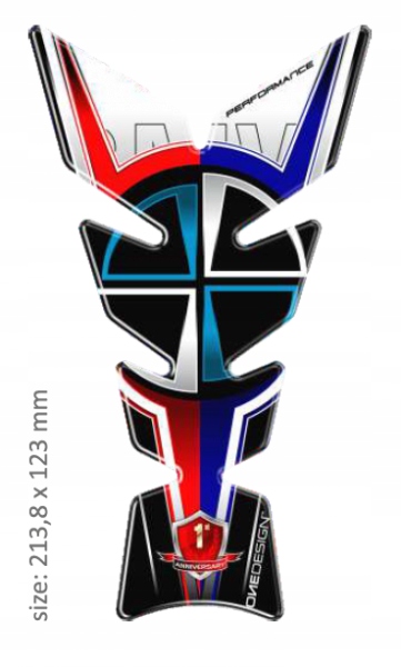 PRINT tankpad Moon logo BMW