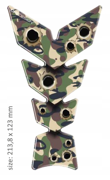 PRINT tankpad Moon Camouflage