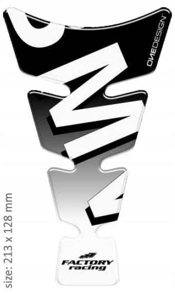 PRINT tankpad Spirit tvar BMW logo čierne