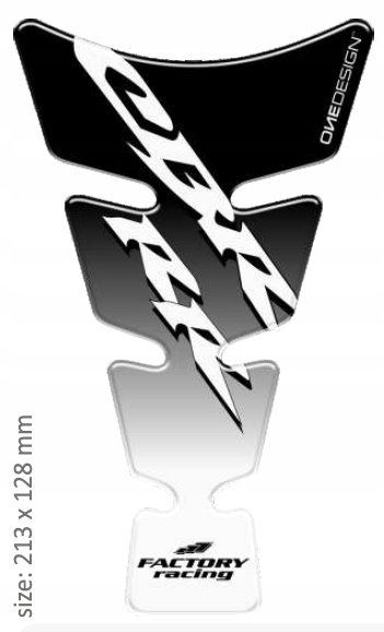 PRINT tankpad Duchové logo Honda CBR
