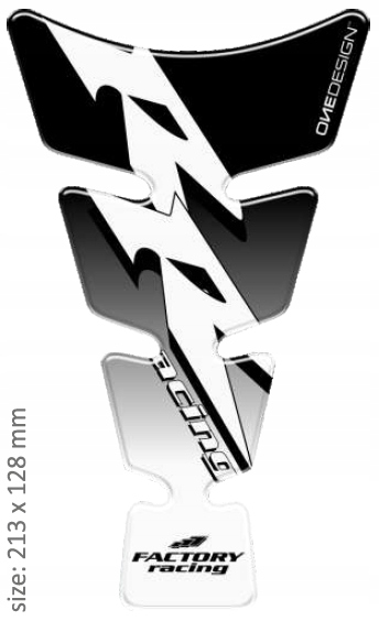 PRINT tankpad Duchové logo Honda RR