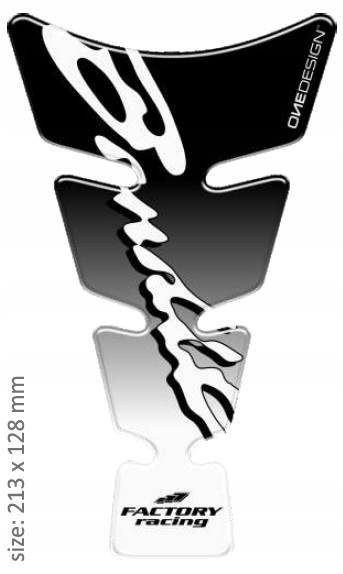 PRINT tankpad Logo ducha v tvare ducha Kúzlo Suzuki Bandit