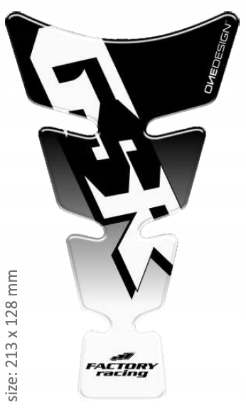 PRINT tankpad Duchové logo v tvare Suzuki Suzuki GSR
