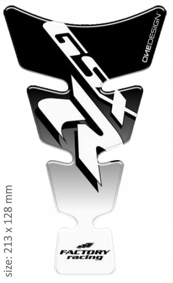 PRINT tankpad Logo v tvare ducha Suzuki Suzuki GSXR