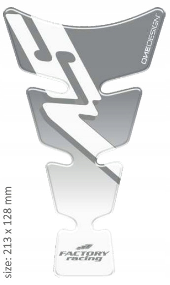 PRINT tankpad Logo v tvare ducha Suzuki Suzuki SV s