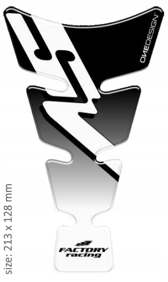 PRINT tankpad Duchové logo v tvare Suzuki Suzuki SV