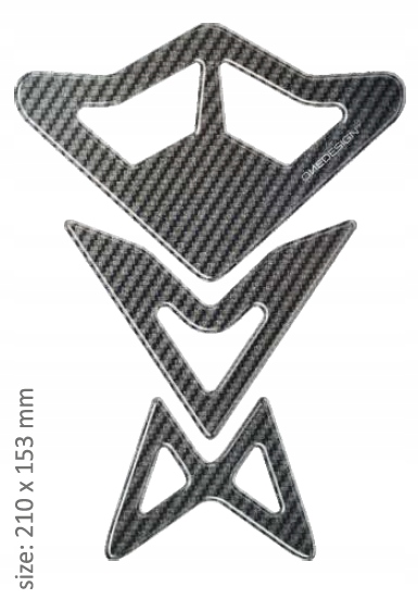 PRINT tankpad carbon SUN