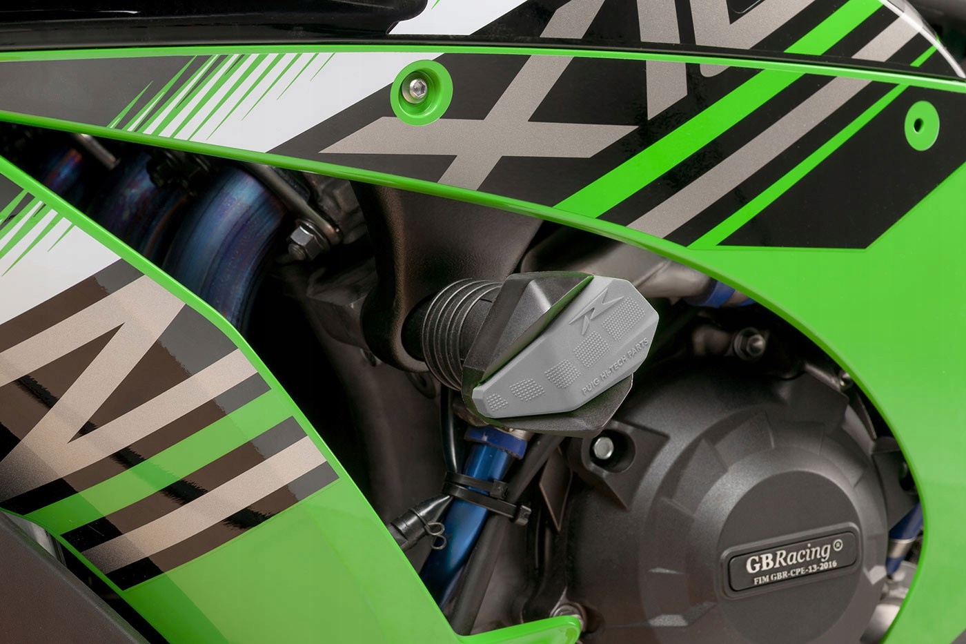 Padacie podložky PUIG 5702N nezarezané Kawasaki ZX10R 11-20