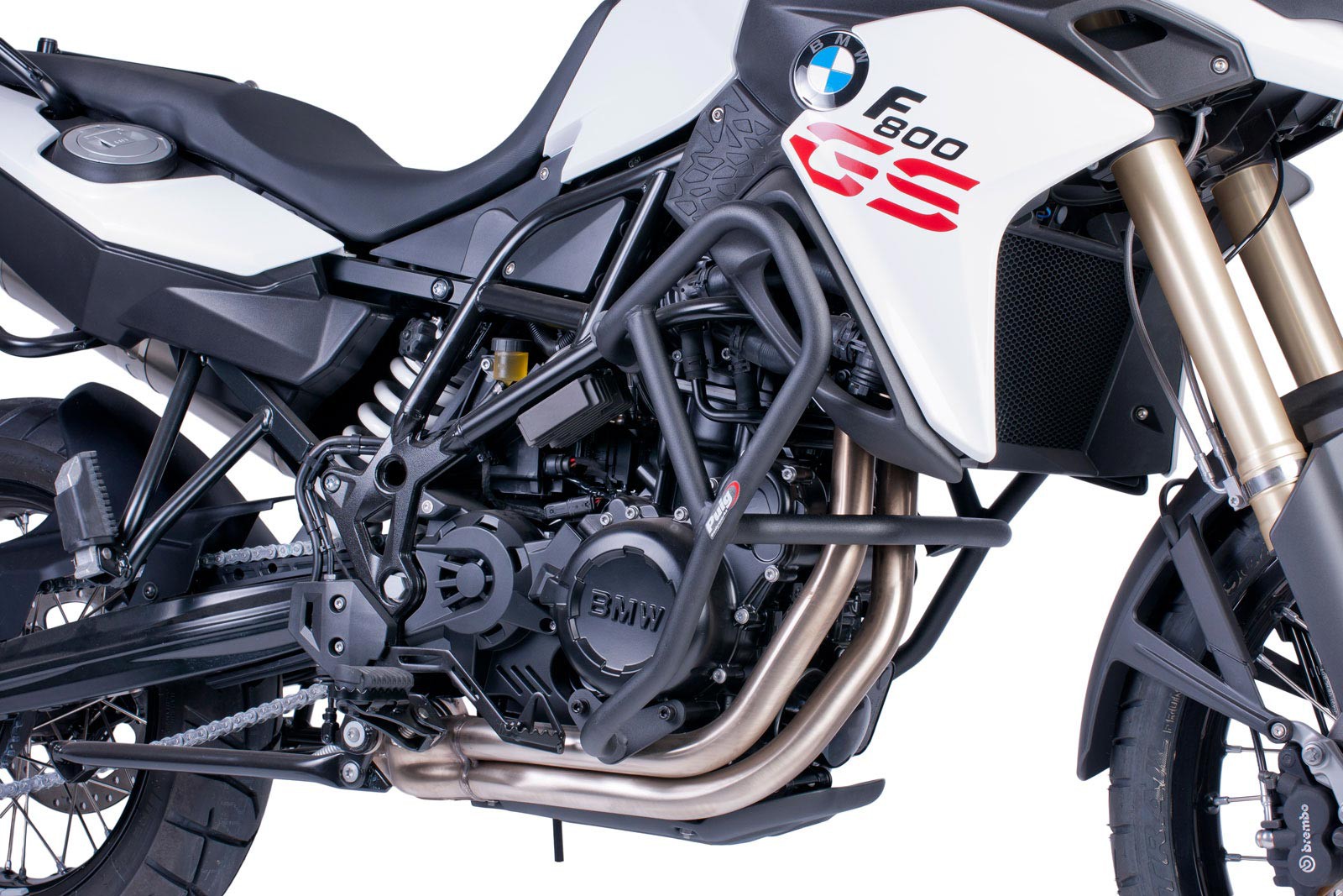 Ochrana nárazníkov PUIG 6537N + BMW F800GS 13-17