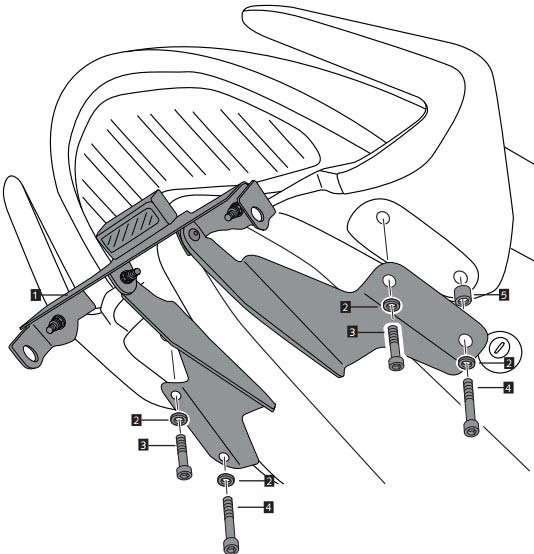 PUIG 7602N dosku pre Ducati Monster 821