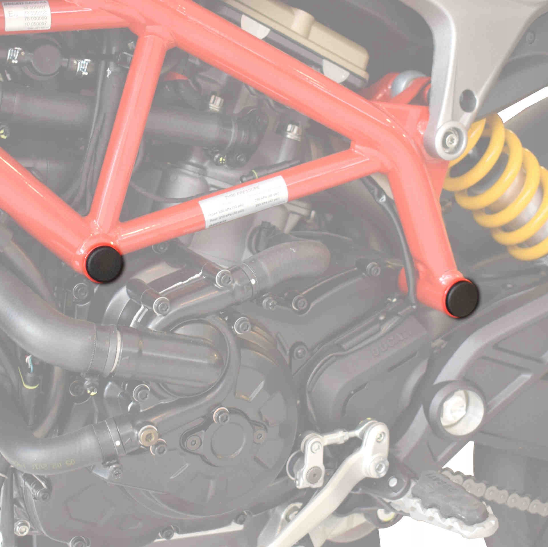 KONCOVÉ PAPIERE PUIG DUCATI HYPERMOTARD / HYPERSTRADA
