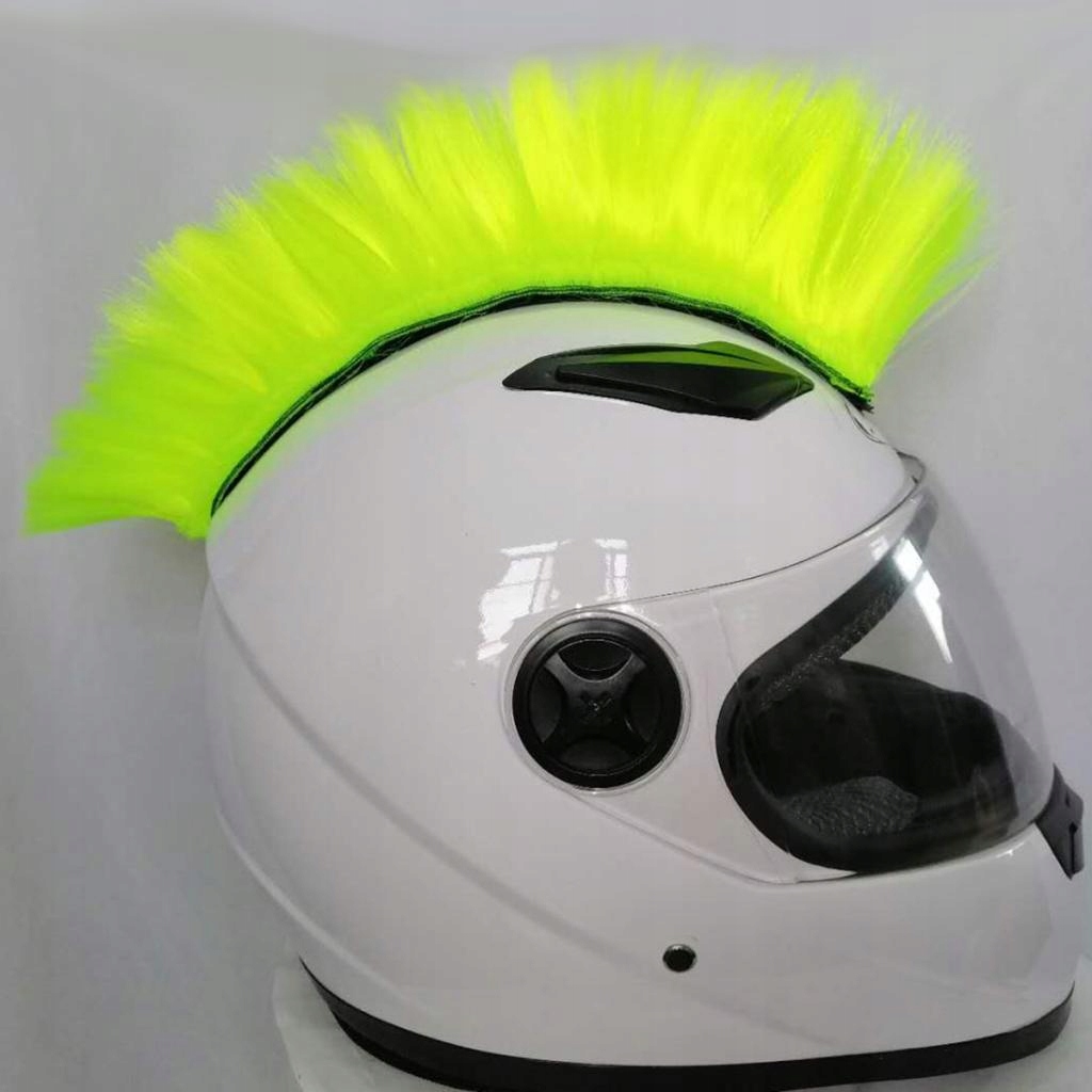 Parochňa na prilbu Mohawk - fluorescenčná žltá