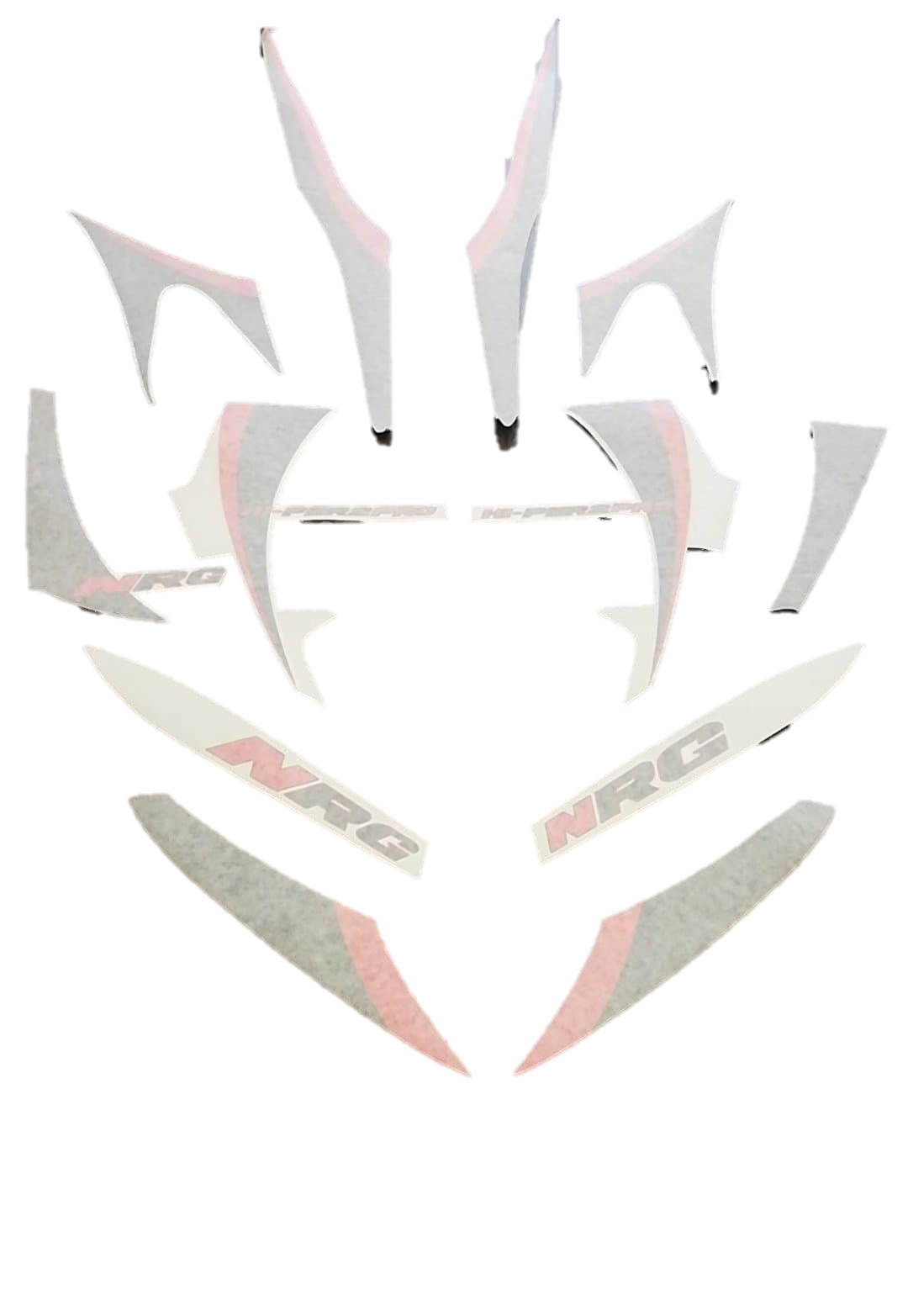 Piaggio NRG Power stickers dyha SET ORYG