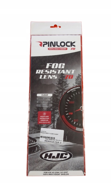 Pinlock 70 HJC HJ-20M / HJ-20ST MAX VISION